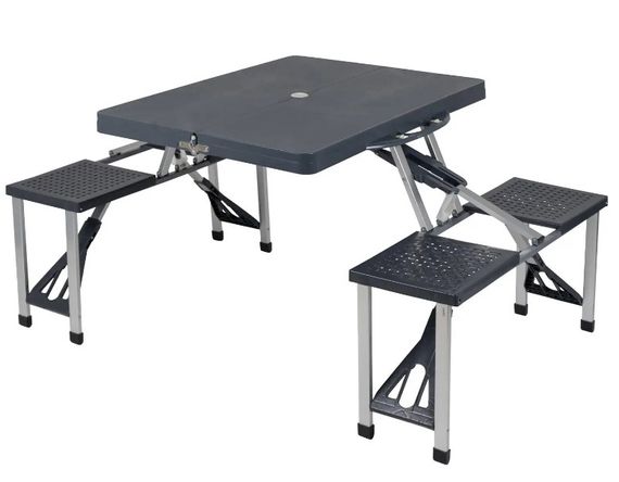 Стол Bo-Camp Basic Grey (1404374) (DAS301451)