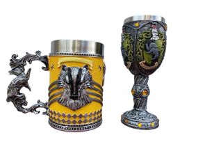 Подарунковий набір Кухоль і Келих 3D Harry Potter Hufflepuff