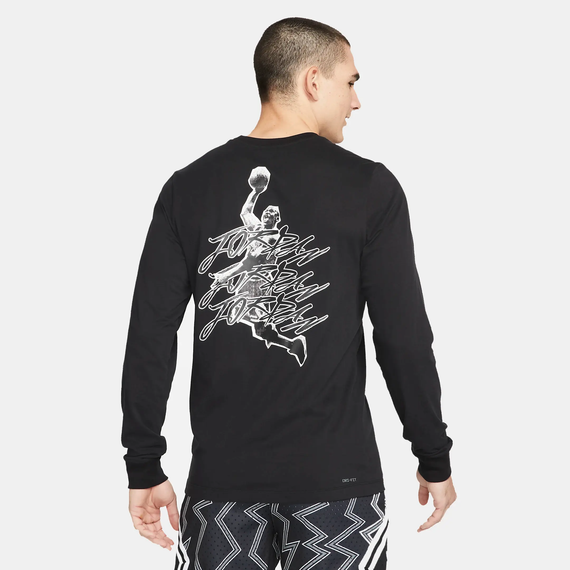 Лонгслів Jordan Air Dri-FIT Long-Sleeve T-Shirt L DJ1740-010 | Зображення 1