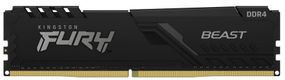Память для ПК Kingston DDR4 3200 64GB KIT (32GBx2) Kingston Fury Beast (KF432C16BBK2/64)