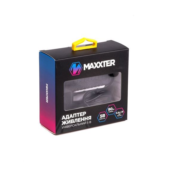 Мережевий зарядний пристрій Maxxter HPA-5V1A-01, USB | Зображення 5