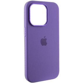 Чохол Silicone Case Metal Buttons (AA) для Apple iPhone 14 Pro Max (6.7")