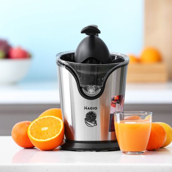 Соковижималка для цитрусових Magio MG-189 електрична 140 Вт для апельсинів і лимонів | Зображення 6
