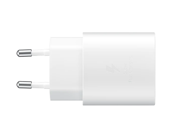 Сетевое зарядное устройство Samsung 25W Super Fast Charging (w/o cable) White (EP-TA800NWEGRU) | Зображення 3