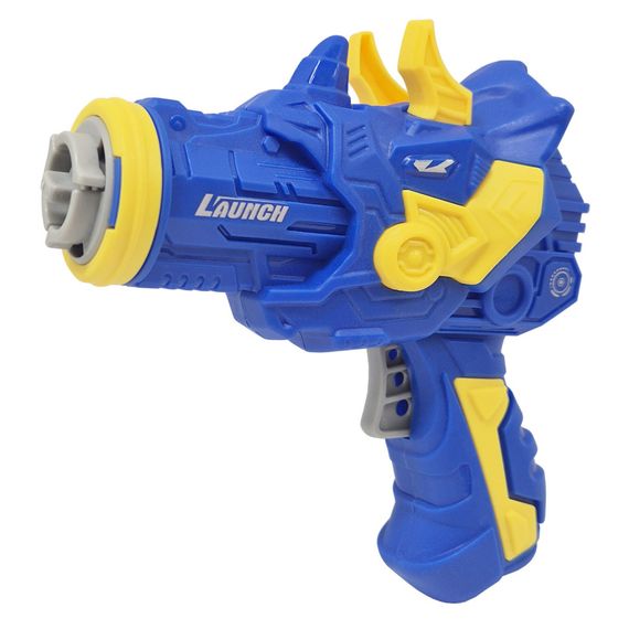 Развлекательная игра-запускалка Динозаврик 123-1K4(Blue) 6 дисков | Зображення 1