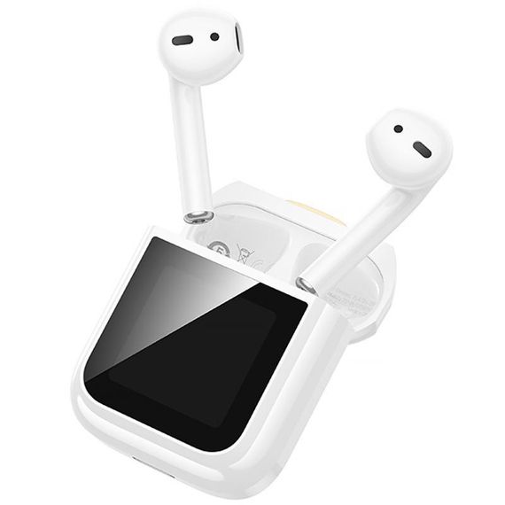 Беспроводные TWS наушники Hoco EW86 Cat White | Зображення 6