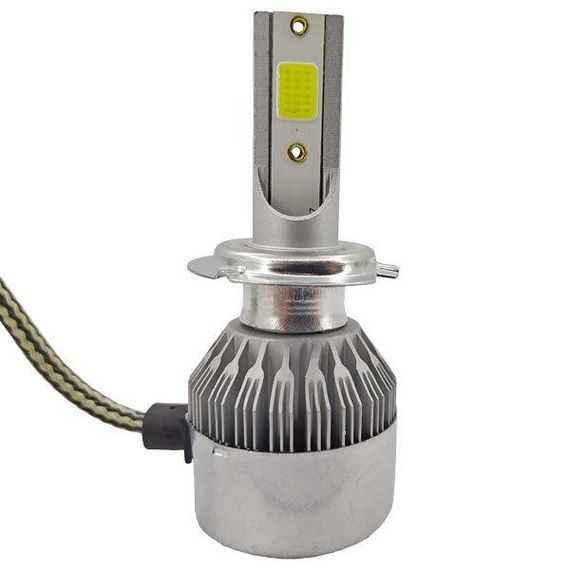 Комплект LED ламп C6 HeadLight H7 12v COB | Зображення 2