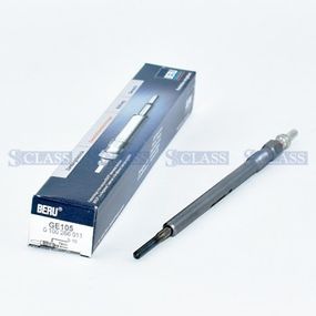 Свеча накаливания Mercedes Benz Sprinter OM642 06- / W639 OM642 06-14, Beru, GE105,