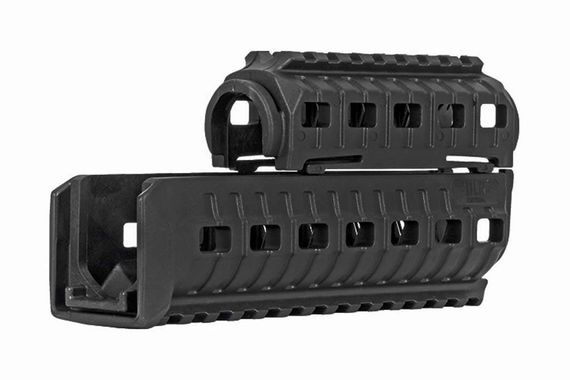 Цевье на ак DLG Tactical АК c 2-мя планками Picatinny + слоты M-LOK Цевье для ак 74 Цевье тактическое для ак | Зображення 2