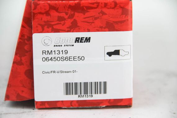 Колодки передні гальмівні Civic/FR-V/Stream 01-, GOODREM (RM1319) | Зображення 2