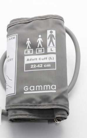 Манжета Gamma 22-42см с кольцом и переходником для автоматических тонометров Microlife, Gamma с одной трубкой | Зображення 3
