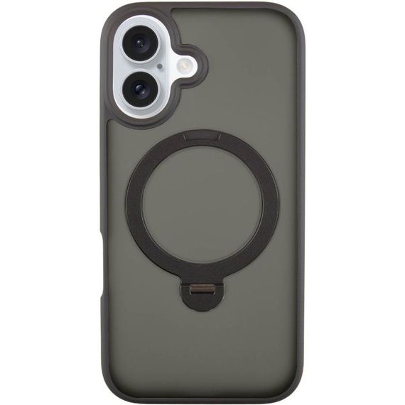 Чохол Ummi Colorful with Magnetic Fit HQ Ring для Apple iPhone 16 (6.1") Black
