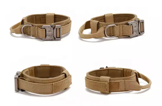 Тактичний нашийник Primo DOG для собак, розмір L (45-55см) - Khaki | Зображення 1