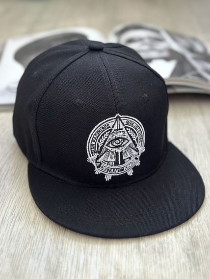 Кепка снепбек  (Snapback)  Уаджет око Гора Сірий 56-61р (9082) | Зображення 3
