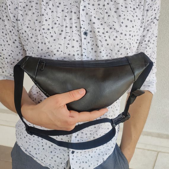 Бананка на блискавці, Чоловіча бананка для хлопця, Бананка на стегнах Функціональна сумка YQ-48 | Зображення 8