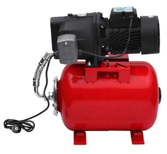 Насосна станція Pumpman ATJSW15M-1 Нmax 50 м Qmax 4,5 куб.м 1100 Вт бак 24 л (CV029789) | Зображення 2