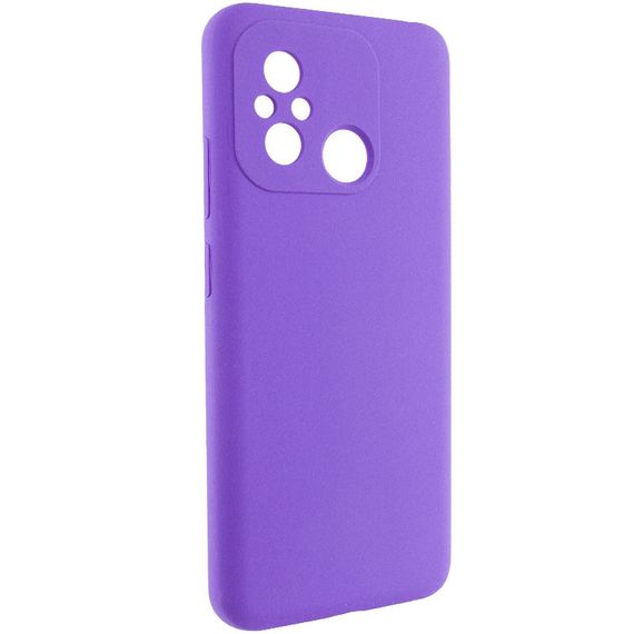 Чохол Silicone Cover Lakshmi Full Camera (AAA) для Xiaomi Redmi 12C Фіолетовий / Amethyst | Зображення 1