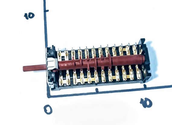 Перемикач дев'ятипозиційний ПМ 89 12 02 Gottak (Іспанія) | Зображення 1