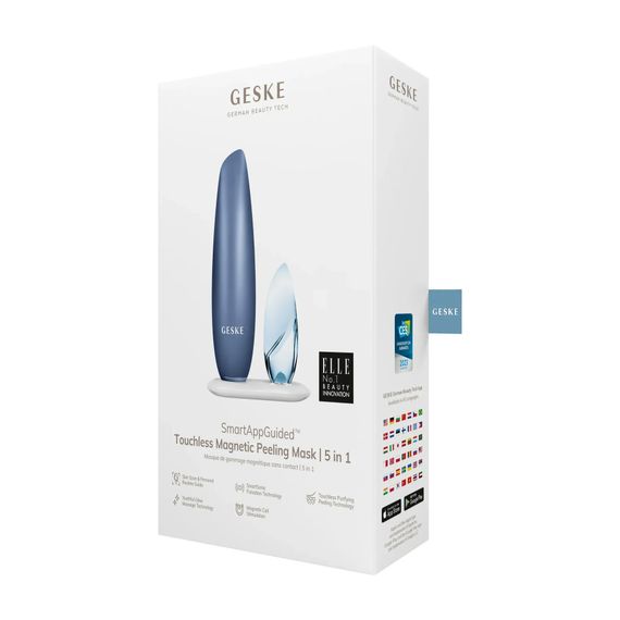 Безконтактна магнітна пілінг-маска GESKE Touchless Magnetic Peeling Mask 5в1 starlight, Синій | Зображення 7