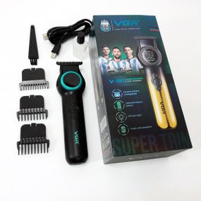 Малошумная машинка для стрижки волос VGR V-990, Электрическая машинка триммер для волос и бороды WS-45