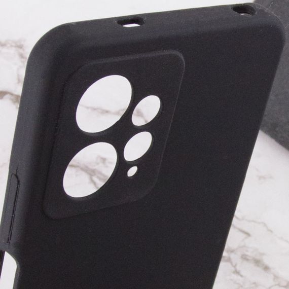 Чохол Silicone Cover Lakshmi Full Camera (AAA) для Xiaomi Redmi Note 12 4G Чорний / Black | Зображення 5