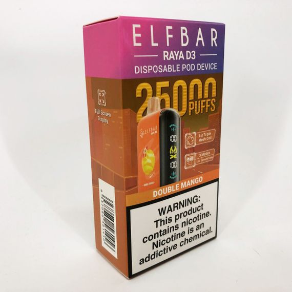 Elf Bar Raya D3 25000. Манго (Double Mango) | Зображення 4