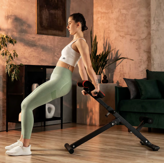 Скамья для гиперэкстензии Hop-Sport HS-1016 | Зображення 3
