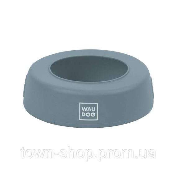 Миска-непроливайка  WAUDOG Silicone, 750 мл серый | Зображення 3
