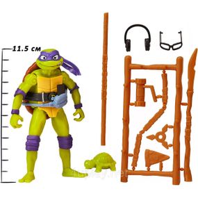 Фігурка Черепашки-ніндзя Донателло 11,5 см Teenage Mutant Ninja Turtles Mutant Mayhem 4.5” Donatello TMNT Оригінал