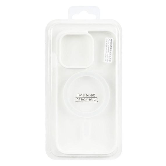 Чохол TPU Color with Magsafe для iPhone 14 Pro Колір 02, Light Синій | Зображення 3