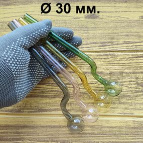 Стеклянная трубка Sherlock Ball Long Oil