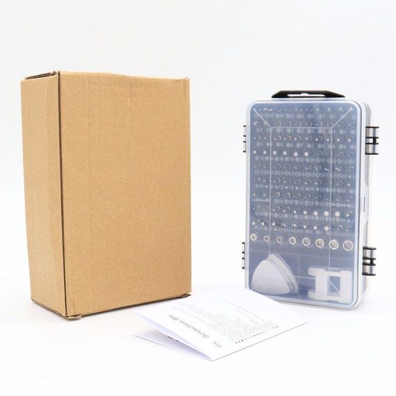 Набір прецизійних викруток та біт (115в1) для ремонту техніки, в кейсі / Багатофункціональна викрутка для ремонту телефонів та | Зображення 9