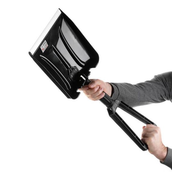 Лопата автомобільна для снігу складана 67 см INTERTOOL AT-01341 | Зображення 1