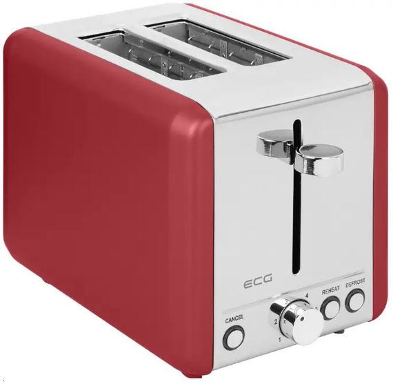 Тостер EСG Tradizione Сorsa ST-708-R 925 Вт червоний