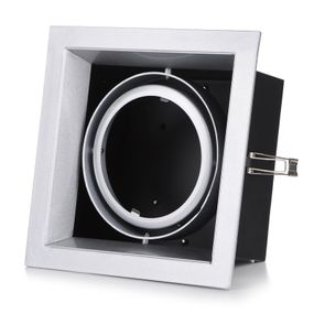 Светильник карданный ML-08-01F SILVER G53