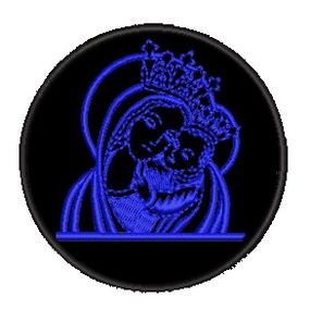 Шеврон (синій)