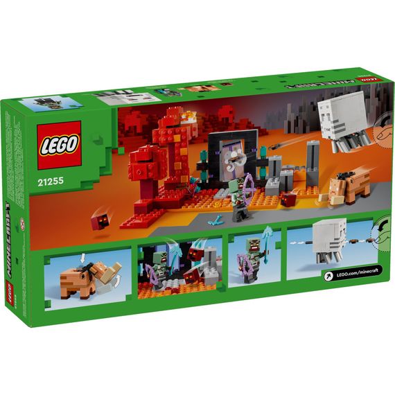 Конструктор LEGO Minecraft Засідка біля порталу в Нижній світ 352 деталей (21255) | Зображення 8