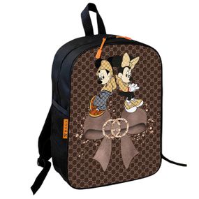 Рюкзак шкільний дитячий 36х27см Міккі Маус з принтом для дівчинки (00693)
