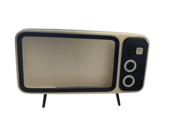 Bluetooth-динамік «Retro TV» — Підставка для телефону з колонкою, Beige (Б/В) | Зображення 2