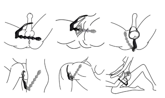 Массажер простаты с пультом и подогревом. | Зображення 2