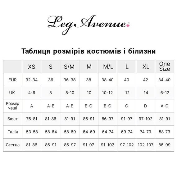Костюм школьницы Leg Avenue Schoolgirl O/S, боди с галстуком | Зображення 3