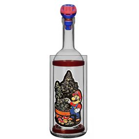 Скляний Водник Для Тютюну "Супер Маріо"