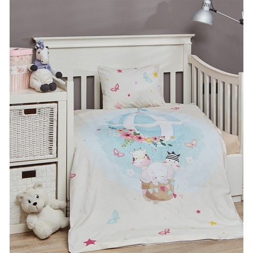 Комплект постільної білизни в ліжечко Charlotte Baby 100х150 Air Balloon | Зображення 3