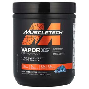 Предтренировочный комплекс MuscleTech VaporX5 Pre-Workout 266g (Blue Razz Freeze)