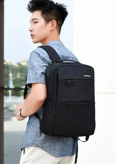 Рюкзак міський 3в1 Backpack 9018 дорожній комплект чорний | Зображення 1