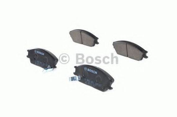Комплект гальмівних колодок - дискові BOSCH 0986461127 на HONDA ACCORD Mk II Наклонная задняя часть (AC, AD)