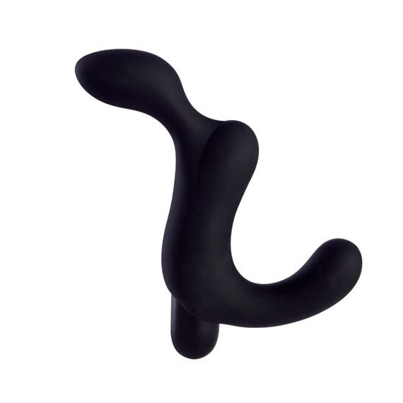 Масажер простати Fun Factory DUKE black, стимуляція промежини, знімна віброкуля Sex Aura | Зображення 2