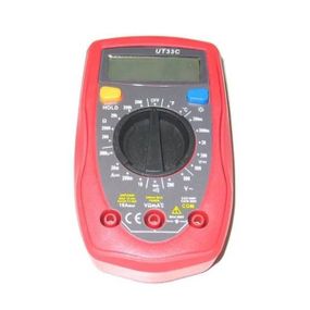 Мультиметр цифровой UT33C Красный