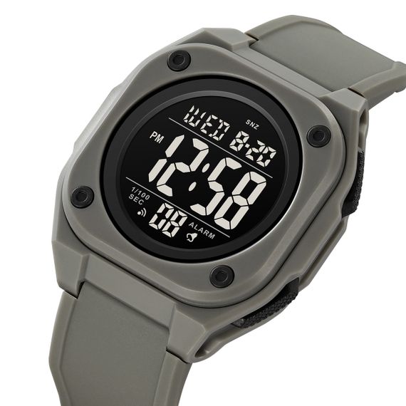 Чоловічий годинник Skmei 2160GY Grey | Зображення 1