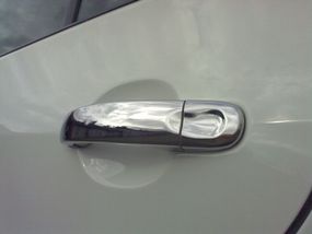 Накладки на ручки (4 шт, нерж) Carmos - Турецька сталь для Volkswagen Jetta 2006-2011 рр